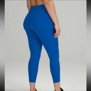 •LULULEMON• Base Pace High-Rise Tight 25" Blazer Blue Tone